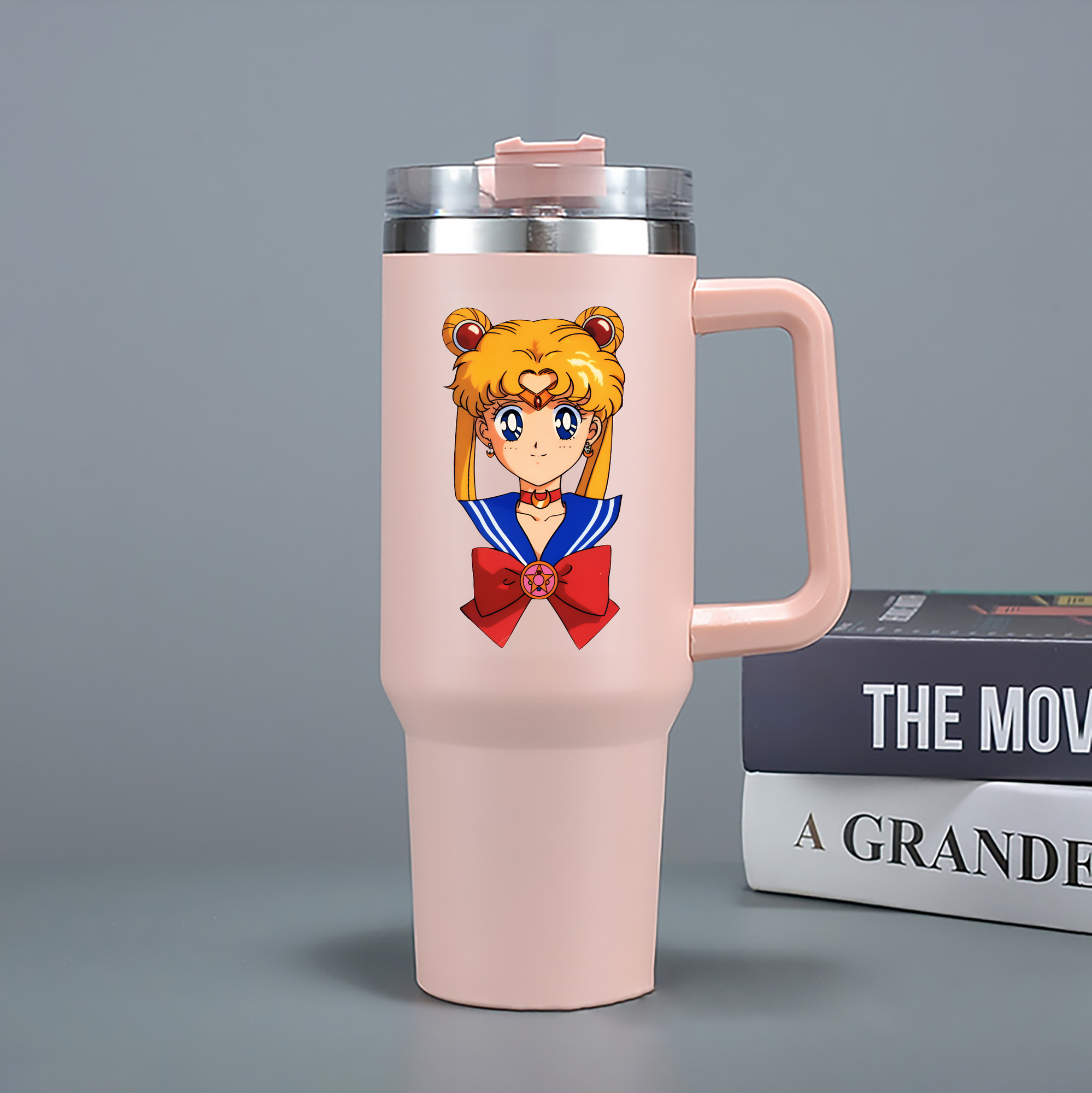（画像用） 美少女戦士セーラームーン 月野 うさぎ つきの うさぎ Sailor Moon Tsukino Usagi 1200mL車用タンブラー（カラープリント）
